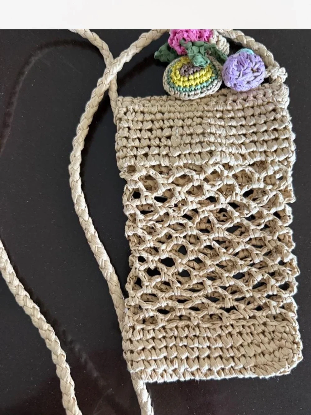 Zara woven crossbody